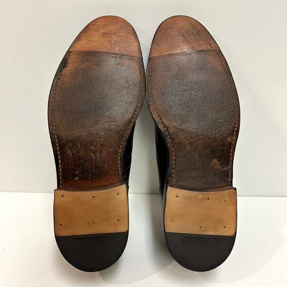 VERY GOOD Crockett & Jones x Ralph Lauren Swansea Black Calf Wingtip England 8.5 main image 6